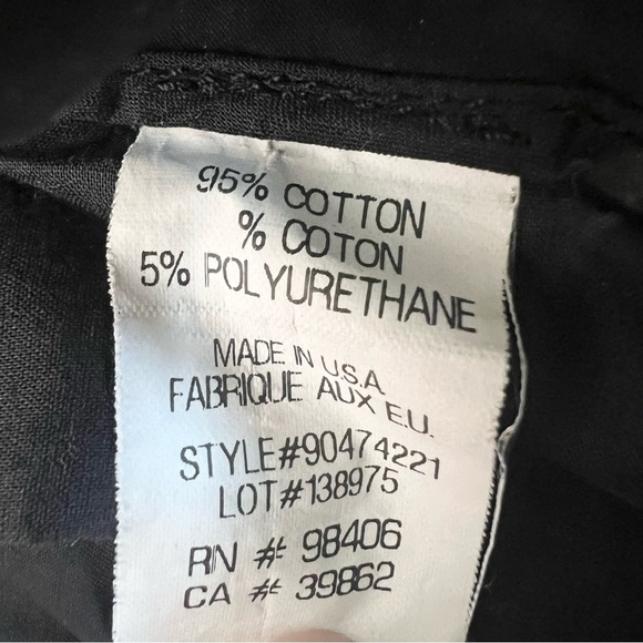 Thoery Women’s Black Cuffed Pleated Shorty Shorts Size 00 - Picture 12 of 12